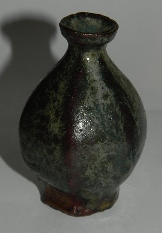 Miniature Vase in ceramic of Guttering Eriksen