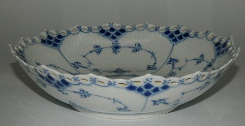 Royal Copenhagen fluted bowl full lace porcelain