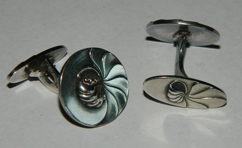 Cufflinks in sterling silver by Georg Jensen