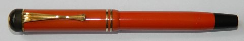 Coral red  Montblanc Masterpiece No. 30 fountain pen
