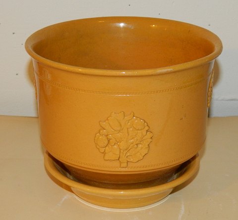 Bornholm flowerpot ceramic 19th century