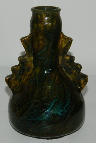 Unique vase from H. A. Kähler signed E. M.