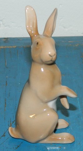 Porcelain figure of hare from B&G