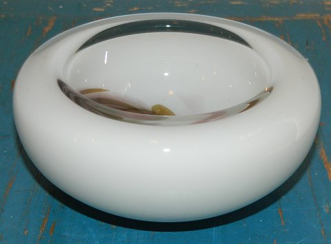 Bowl of glass from Holmegaard by Per Lütken