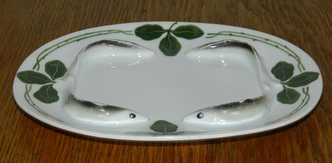 Art Nouveau: Rosenthal dish with decoration of fish