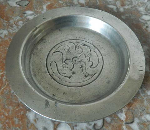 Ash tray from Mogens Ballin in pewter