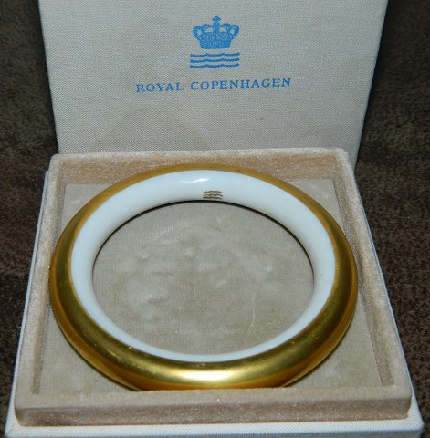 Royal Copenhagen armring i porcelæn