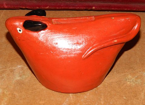 Sparegris: Mus i keramik
