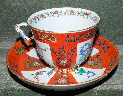 Cup and saucer from Herend, Hungary