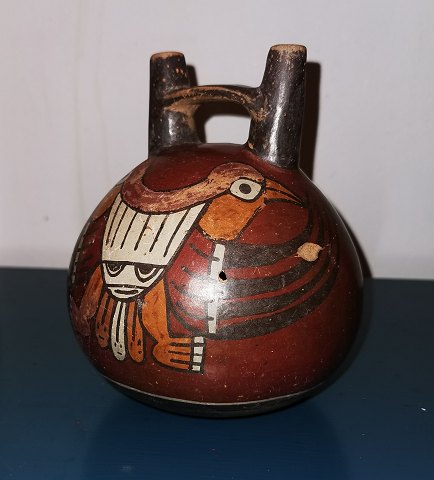 Nazca (Peru) Vater container or bottle with double-spout