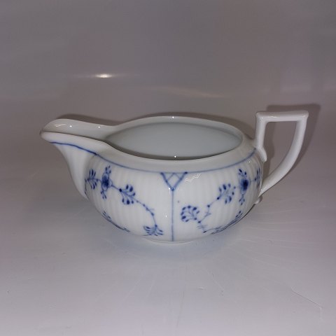 Royal Copenhagen blue fluted cream jug In porcelain
