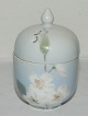 B&G Lidded bowl in porcelain from art nouveau period from aorund 1915 Signed by 
the artist