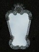 Mirror from Italy with glass decoration