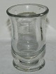 Punche glas fra Aalborg Glasværk ca. 1880