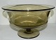 Art Deco bowl in glass Holmegaard Glassworks from around 1930