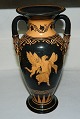 Royal Copenhagen vase in porcelain with Bertel Thorvaldsen motif