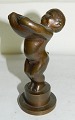 Figur i bronze af Jens Jacob Bregnø