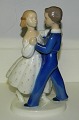 B&G porcelain figure of dancing couple