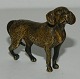 Vienna bronze: Figure in bronze by dog