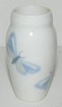 B&G miniature porcelænsvase med sommerfugle