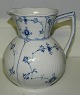 Royal Copenhagen milk pitcher with blue fluted decoration