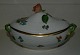 Lidded Bowl in porcelain from Herend - Hungary