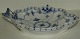 Royal Copenhagen fish-shaped dish in Blue lace porcelain