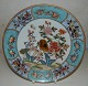 Dish of Chinese porcelain with enamel decoration from 20th century