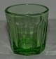 Green pressed "børneglas"  from Funen Glassworks