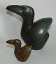 Bird in ceramic by Knud Basse