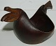Norwegian drinking cup carved in Wood - as an dragon - from 19th. century