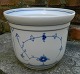 Flower pot from B&G in Blue fluted porcelain