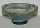 Glazed bowl on foot by Knud Basse