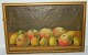Maleri af æbler og pærer