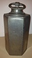A container in pewter with lid from 19th. century