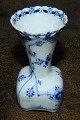 Royal Copenhagn  vase in Full Blue lace porcelain