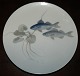 Royal Copenhagen plate with fish