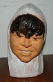 Bust of Greenlandic boy