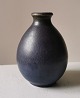 Blue ceramic vase by Peder Hald