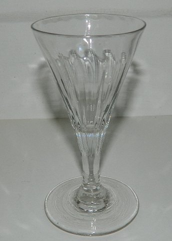 19. århundrede spidsglas optisk stribet