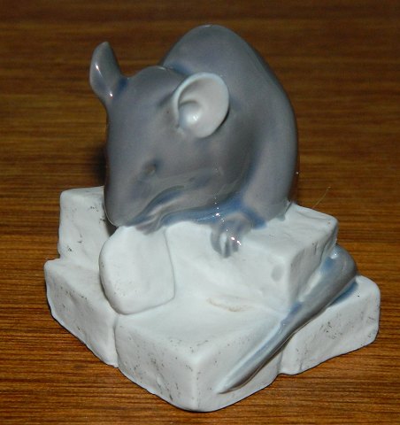 Kgl. figur af mus i porcelæn