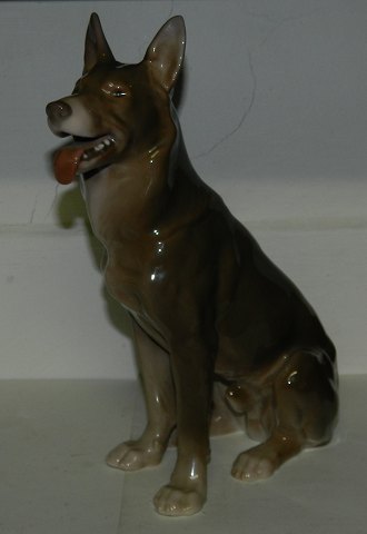 B&G schæferhund i porcelæn