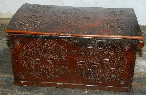 Casket wooden 1805