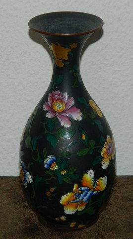Sort Wedgwood Capri vase fra 19. århundrede