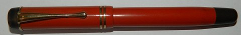 Coral red Montblanc Masterpiece no. 20 fountain pen