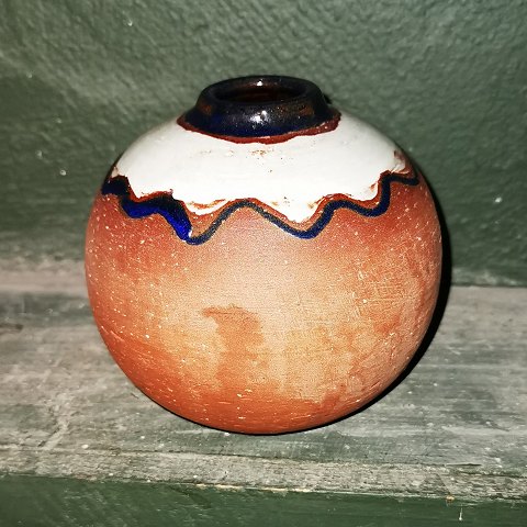 Rund OSA vase i keramik