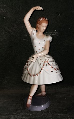 B&G figur i porcelæn af Columbine