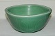 Green Aluminia Marselis bowl in faiance