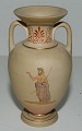 Græsk vase i terracotta fra P. Ipsen