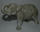 Figur af elefant i porcelæn fra Heubach